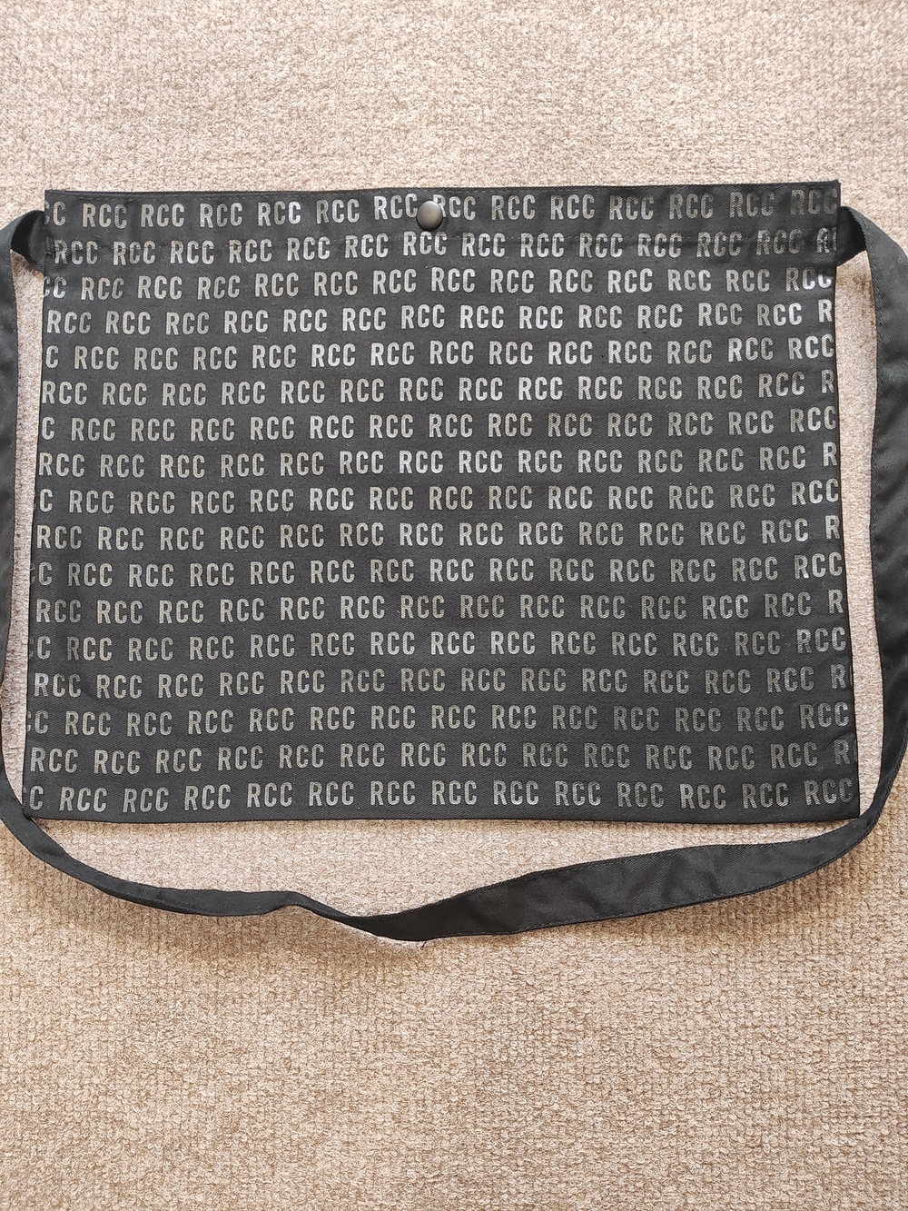 Rapha Musette/Feed Bag - Black RCC (Rapha Cycle Club) Edition